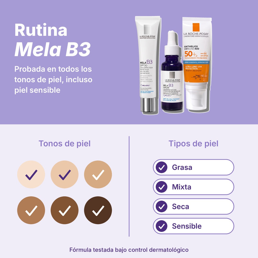 Rutina Anti-Manchas Mela B3 · La Roche-Posay